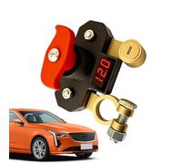 Schalter / Trennschalter für Autobatterie, manuell, drehbar | Isolator Trennschalter Batterie LKW kompatibel mit Auto, LKW, Wohnmobil, Quad, B