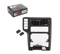 Schalterblenden Luftgitter Mittelkonsole Rahmen Set schwarz für VW POLO 6N 94-99