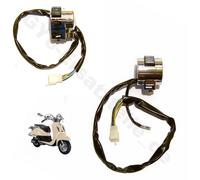 SCHALTER EINHEITEN R&L - Ø25mm LENKER z.B. für BENZHOU YIYING YY50QT-21 - FIRENZE 50 - ZNEN RETRO CRUISER ZN50QT-E - FOSTI 50 FT50QT-E und baugleiche CHINA ROLLER GY6