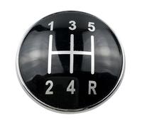 Schalthebelkopf Für VW Für Passat B5 3BG B6 B7 CC 3C Für Golf 4 MK4 Für Bora Für Jetta Auto Schaltknauf Emblem Kappe Abdeckung Auto Schaltkopf Knauf(12345R)