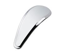 Schaltknauf Für Opel Für ASTRA Für Insignia J 2009-2014 AT Auto Schaltknauf Abdeckung Pailletten Trim Automatik Schalthebel (Farbe : Silber)