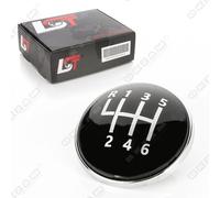 Schaltknüppel Knopf Emblem 6 Geschwindigkeit Für VW Golf 5 V Und Jetta 4 IV Polo