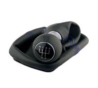 Schaltknauf mit Schaltsack für VW Golf 4 IV Bora 5 Gang Blau Rahmen 23mm