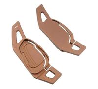 Schaltpaddel-Verlängerung for Cupra for Ateca for Formentor for Leon 2021 2023, Auto-Lenkrad-Schaltpaddel, Styling-Upgrade(Brown)