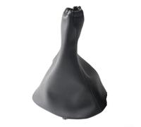 Schaltschalthebel und Schaltknauf Set für Toyota für Yaris II für MK2 05-11 Verschleißfest Kunststoff Leder Passgenaues Autozubehör Einfache Montage Innenraum Tuning Ausführung(Gearshift cover)