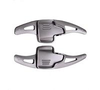 Schaltwippen Lenkrad Kompatibel Mit Ford Für Focus 2015-2019 Für Kuga 2016-2019 Für Ecosport 2018-2019 Auto-Lenkrad-Schaltpaddel-Extender-Aufkleber(Gray)