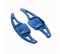 Schaltwippen Lenkrad Paddle Shift Kompatibel Mit VW Für T-Cross Für Amarok Für Passat Auto Lenkrad Paddles Shifter Verlängerung Innen Zubehör Schaltwippen-Verlängerungen(Blue)