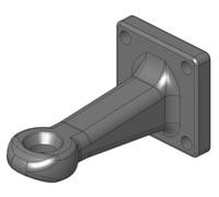 Scharmüller - 00664210A02 - Abschleppoese Diameter 40mm 120x120 ISO 5692-2 Mit Buchse