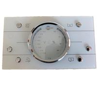 Schaudt (Lippert) Fahrzeug-Bedienpanel LT 96 - Weiß - Taster Chrom