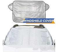 SCHEIBENABDECKUNG GROSS ABDECKUNG AUTO FRONTSCHEIBENABDECKUNG WINTER FROSTSCHUTZ