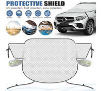 Scheibenabdeckung mit 5 Magnet Auto Frontscheibenabdeckung Winter Frostschutz