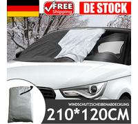 Scheibenabdeckung mit Magnet Auto Frontscheibenabdeckung Schnee- Frostschutz DE