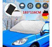 Scheibenabdeckung XXL Auto Frontscheibenabdeckung Winter Frostschutz mit Magnet