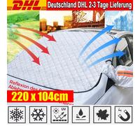 Scheibenabdeckung XXL Auto Frontscheibenabdeckung Winter Frostschutz mit Magnet