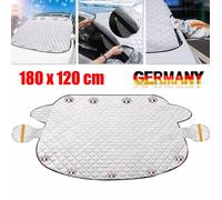 Scheibenabdeckung XXL Auto Frontscheibenabdeckung Winter Frostschutz mit Magnet