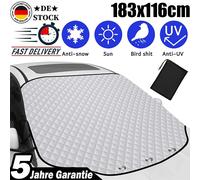 Scheibenabdeckung XXL Auto Frontscheibenabdeckung Winter Frostschutz mit Magnet