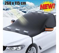 Scheibenabdeckung.XXL Auto Frontscheibenabdeckung Winter Frostschutz mit Magnet