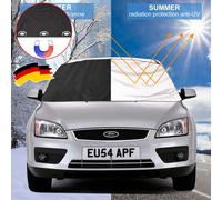 Scheibenabdeckung XXL Auto Frontscheibenabdeckung Winter Frostschutz mit Magnet
