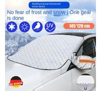 Scheibenabdeckung XXL Auto Frontscheibenabdeckung Winter Frostschutz mit Magnet.