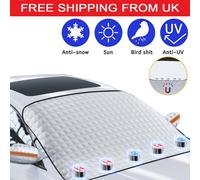 Scheibenabdeckung XXL Auto Frontscheibenabdeckung Winter Frostschutz mit Magnet