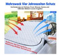 Scheibenabdeckung XXL Auto SUV Van Frontscheibenabdeckung Winter Frostschutz DHL