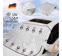 Scheibenabdeckung XXL Auto SUV Van Frontscheibenabdeckung Winter Frostschutz NEU