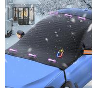 Scheibenabdeckung XXL mit Magnet Auto Frontscheibenabdeckung Winter Frostschutz