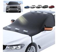 Scheibenabdeckung XXL mit Magnet Auto Frontscheibenabdeckung Winter Frostschutz