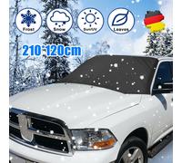 Scheibenabdeckung XXL mit Magnet Auto Frontscheibenabdeckung Winter Frostschutz