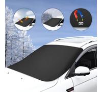 Scheibenabdeckung XXL mit Magnet Auto Frontscheibenabdeckung Winter Frostschutz-