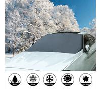 Scheibenabdeckung XXL mit Magnet Auto Frontscheibenabdeckung Winter Frostschutz