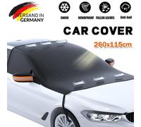 Scheibenabdeckung XXL mit Magnet Auto Frontscheibenabdeckung Winter Frostschutz