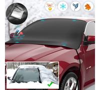 Scheibenabdeckung XXL mit Magnet Auto Frontscheibenabdeckung Winter Frostschutz