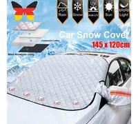 Scheibenabdeckung XXL mit Magnet Auto Frontscheibenabdeckung Winter Frostschutz