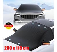 Scheibenabdeckung XXL mit Magnet Auto Frontscheibenabdeckung Winter Frostschutz
