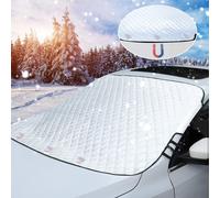 Scheibenabdeckung XXL mit Magnet Auto Frontscheibenabdeckung Winter Frostschutz