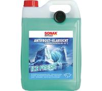 SONAX AntiFrost+KlarSicht bis -18 °C IceFresh (5 Liter) schneller, schlierenfreier & effektiver Scheibenreiniger für den Winter | Art-Nr. 01335050
