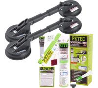 Petec Scheibenkleber-Set, 310ml Kartusche