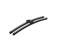 Scheibenwischer Für Seat Leon 1M MK1 1P MK2 5F MK3 KL MK4 2000-2023 Frontscheibenwischerblätter 2 Stück Windschutzscheibenfensterzubehör(Black-Green,1M MK1 (2000-2005))