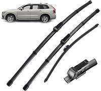 Scheibenwischer für Volvo XC90 MK2 2016-2019 2018 2017 24"20" 14", Scheibenwischer Vorne Und Hinten Wischerblätter Set Teile Ersatzwischblätter