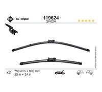 SWF Wischblatt vorne 119624 – 2x für Renault & Nissan