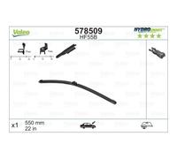 Valeo Hydroconnect 1x Flachbalkenwischer HF55B - Vorne - 550 mm | 1 Wischerblatt, einfache Montage, 578509