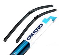 OXIMO Scheibenwischer Set Auto - Wischerblätter Set für Frontscheibe 650 mm/475 mm - Autoscheibenwischer Vorne Auto Zubehör - BMW 2, 5, 7, Fiat Talento, Mondeo, Opel Vivaro, Trafic, Volvo V40, C70