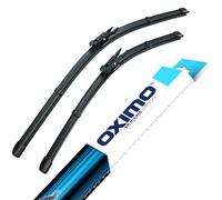 OXIMO Scheibenwischer Set Auto - Wischerblätter Set - Autoscheibenwischer Vorne - Auto Zubehör - kompatibel mit Volvo S60 (I), Volvo V70 (II), Volvo XC70 (metal rear arm)