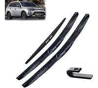 Scheibenwischer vorne und hinten, Set für Mitsubishi für Outlander MK3 2013-2016, 2017, 2019, Windschutzscheibe, Windschutzscheibe, 26 Zoll + 18 Zoll + 12 Zoll Scheibenwischer