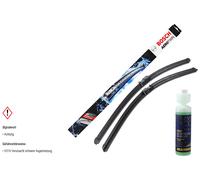 Scheibenwischer Wischblatt AeroTwin SET BOSCH A938S Scheibenreiniger 250ml