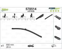 Scheibenwischerblatt 578514 VALEO für CITROËN PEUGEOT SEAT OPEL RENAULT FORD DS
