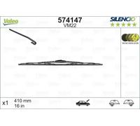 Wischblatt VALEO 574147 für Fiat Chevrolet Kia Piaggio Renault Opel Lancia VW C