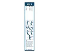 Wischblatt BOSCH Twin 651U, 650mm, Vorne, 1 Stück