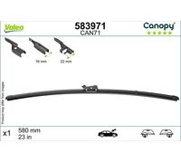 Scheibenwischerblatt Flachbalkenwischblatt 583971 VALEO für ALFA ROMEO HYUNDAI